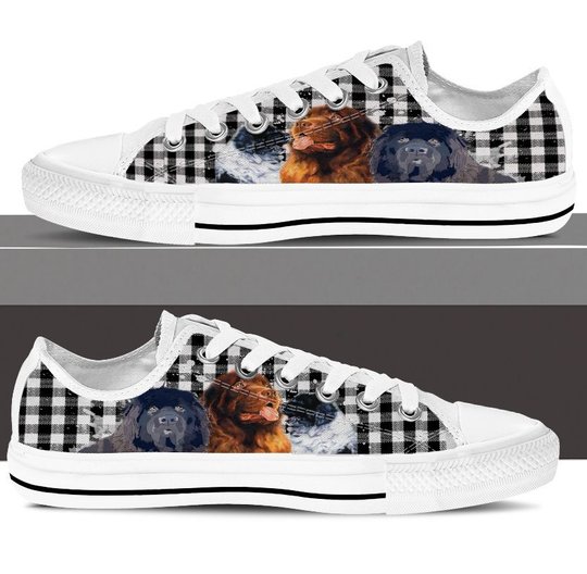 THS202 Newfoundland Dog Low Top
