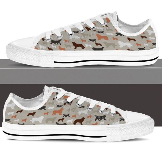 THS101 Newfoundland Dog Low Top