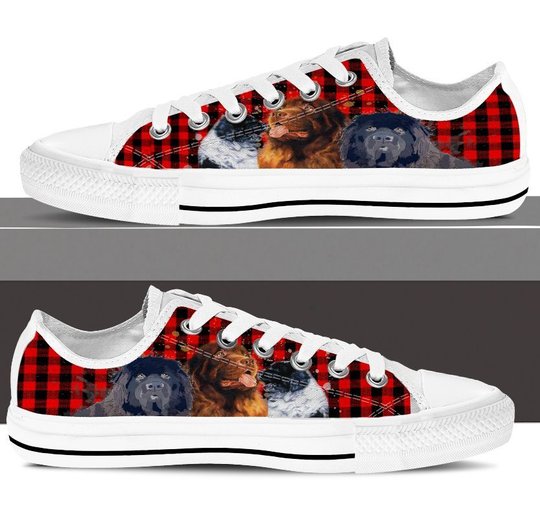 THS201 Newfoundland Dog Low Top