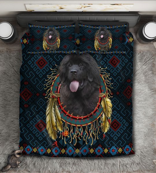 THBDOG1008 Newfoundland Bedding Set