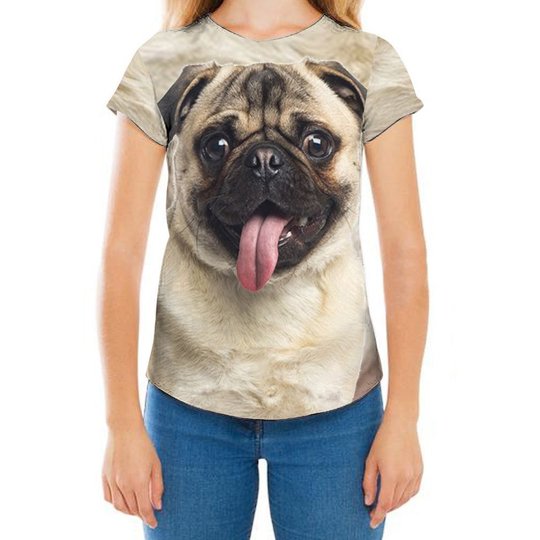 CHTL0116 Pug 3D HOODIE