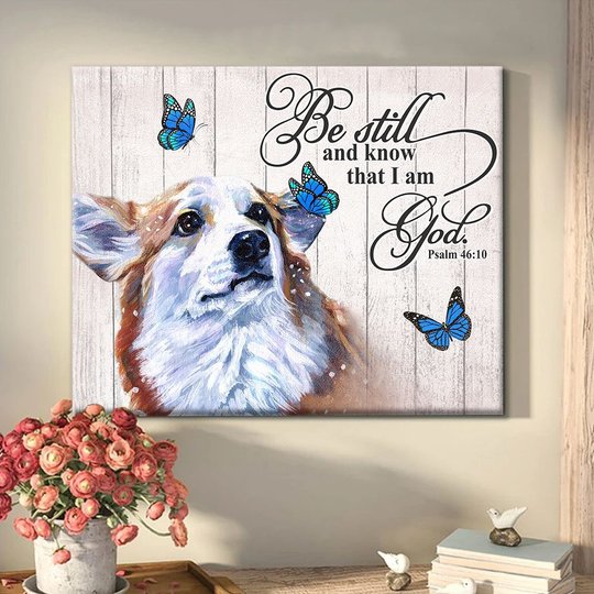THD0106 Corgi Matte Canvas