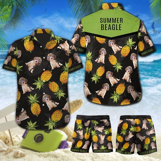 MHTCHO1001 - MHOCHO1001 Summer Beagle Hawaii Set
