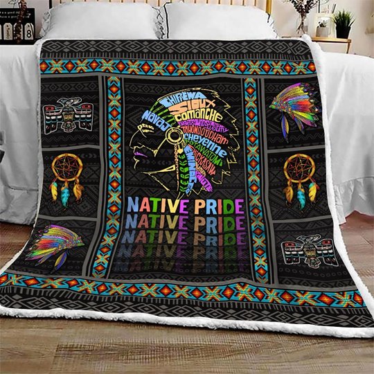 DIE08092020001-DIQ08092020001-Native American -Quilt Bed Set & Quilt Blanket