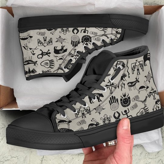 THS2038 native american 2 HIGH TOP