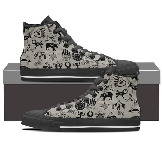 THS2038 native american 2 HIGH TOP