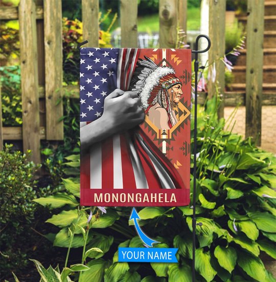 BIF20070703 Native American Personalized Flag