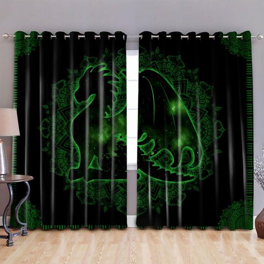 DIWA002-Dragon WINDOW CURTAINS