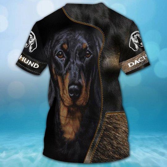 CHTD2003 Dachshund Personalized 3D HOODIE