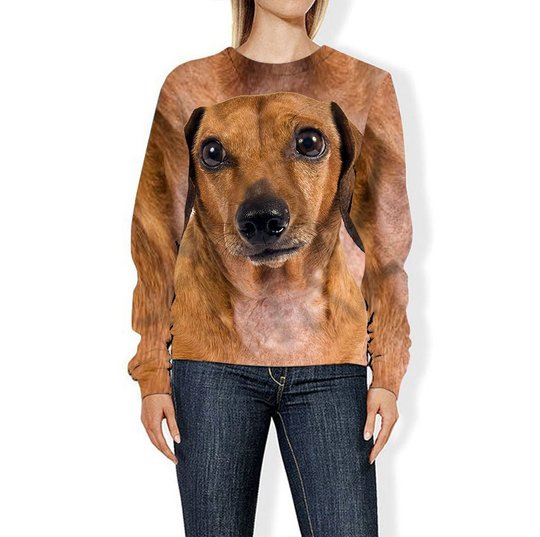 CHTL0115 Dachshund 3D HOODIE