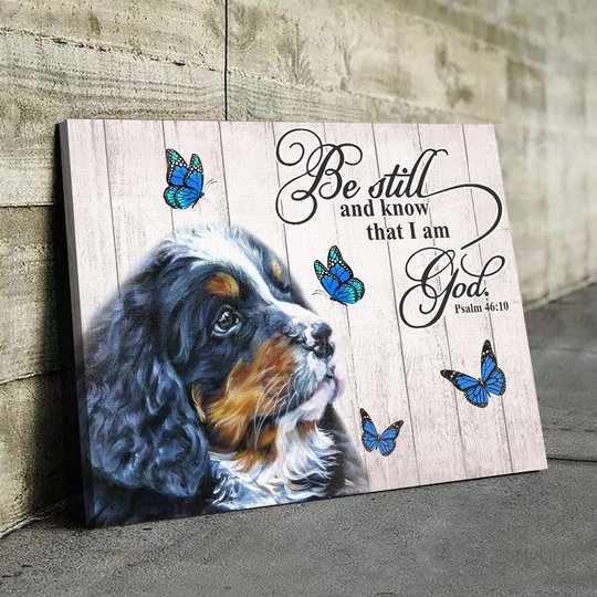 THD0120 Bernese Mountain Matte Canvas