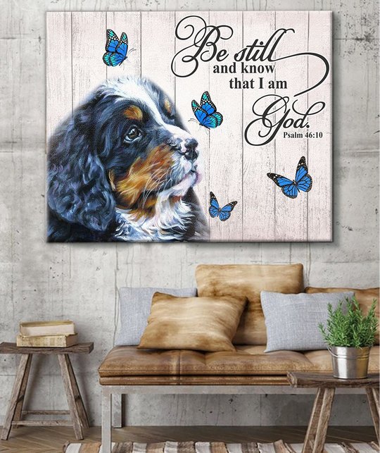 THD0120 Bernese Mountain Matte Canvas