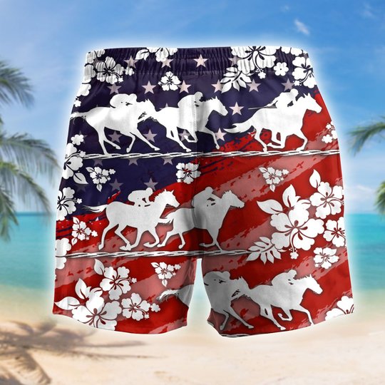 Horse racing 2 Men-Women Hawaii Set DIT21061006-DIO21061006