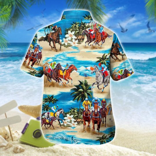 Racing Horse Men-Women Hawaii Set DIT21041601-DIO21041601