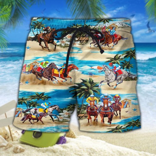 Racing Horse Men-Women Hawaii Set DIT21041601-DIO21041601