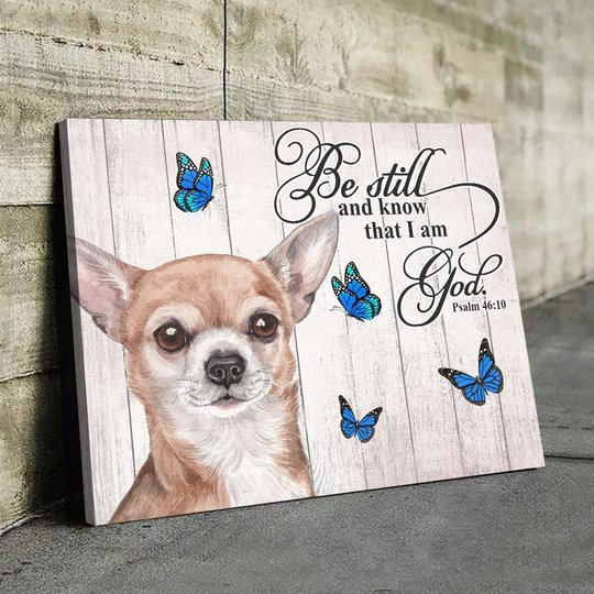THD0111 Chihuahua Matte Canvas