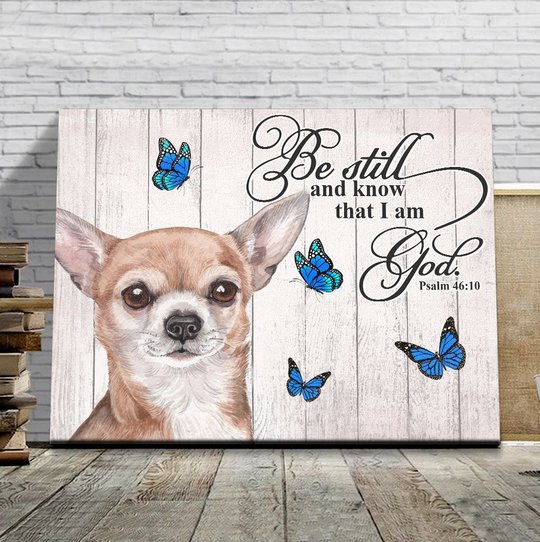 THD0111 Chihuahua Matte Canvas