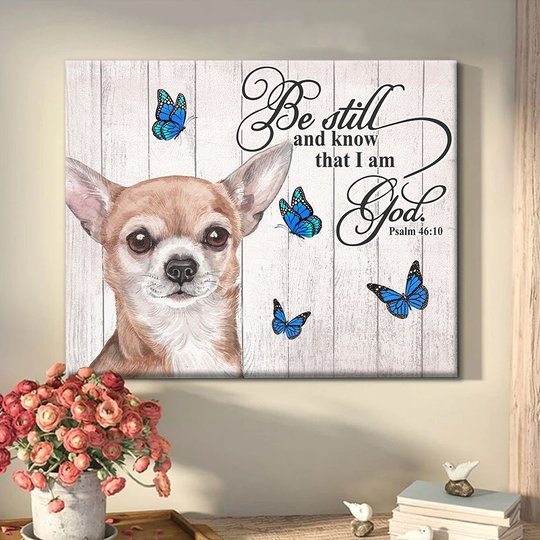 THD0111 Chihuahua Matte Canvas
