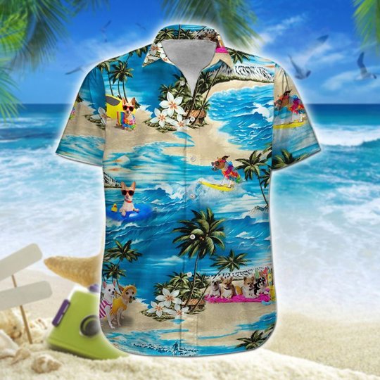 Chihuahua Hawaii Men-Women Set THT20071802-THO20071802