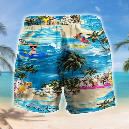 Chihuahua Hawaii Men-Women Set THT20071802-THO20071802