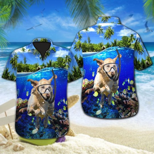 DIODOG2707004-DITDOG2707004-Labrador Retriever Diving-Men-Women Set