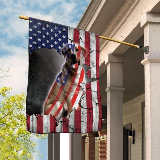 THF0270 Labrador Retriever Flag