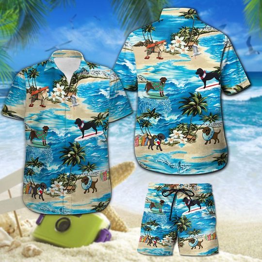 Labrador Retriever Hawaii Set THT20071303-THO20071303