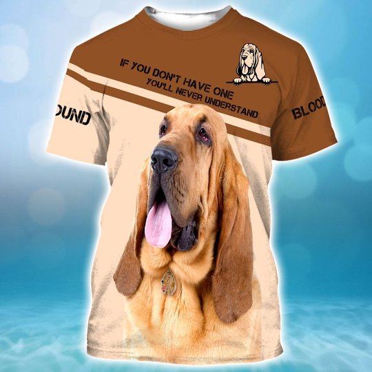 THDOG1018 If you dont have one Bloodhound 3D HOODIE
