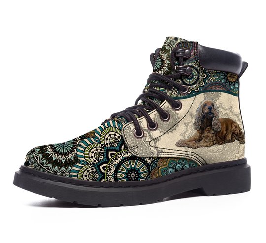 THS1033 English Cocker Spaniel All Season Boots 2020