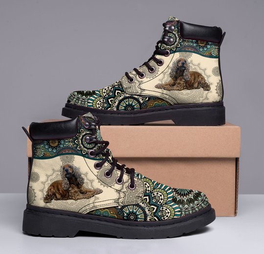 THS1033 English Cocker Spaniel All Season Boots 2020