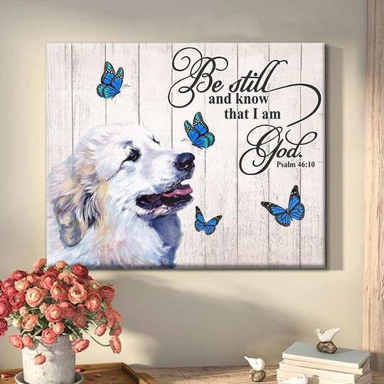 THD0139 Great Pyrenees Matte Canvas