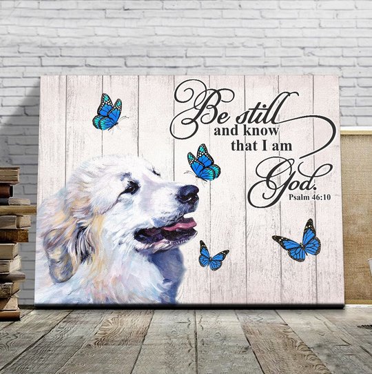THD0139 Great Pyrenees Matte Canvas