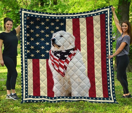 Great Pyrenees Quilt Bed Set & Quilt Blanket