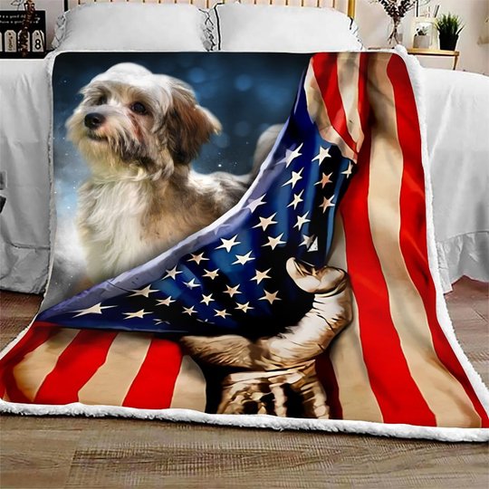 THQDOG54015 Havanese Quilt Blanket