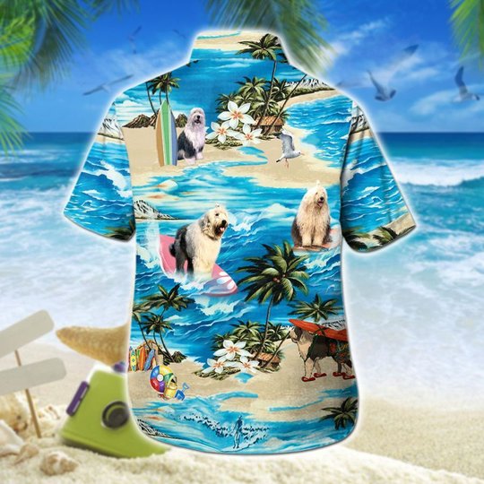 Old English Sheepdog Hawaii Men - Women Set THT20072704-THO20072704