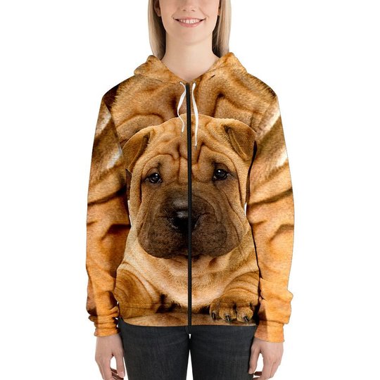 CHTL0117 Shar Pei 3D HOODIE