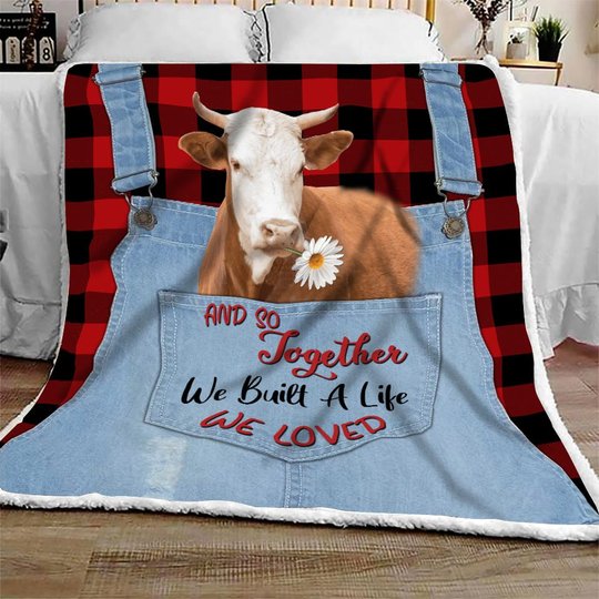 Beef Cattle Quilt Bed Set & Quilt Blanket TUE4807 - TUQ4807