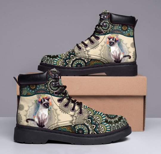 THS1026 Siamese cat All Season Boots 2020