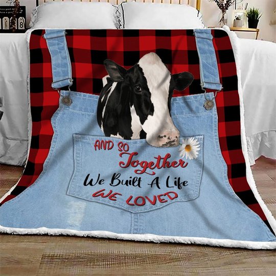 Dairy Cattle Quilt Bed Set & Quilt Blanket TUE4806 - TUQ4806