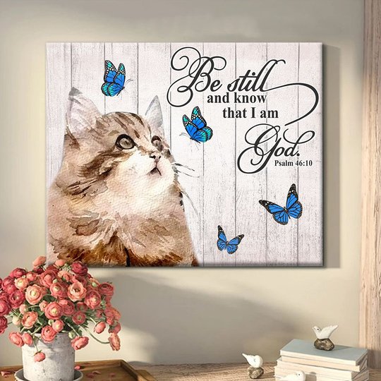 THD0126 Cat Matte Canvas