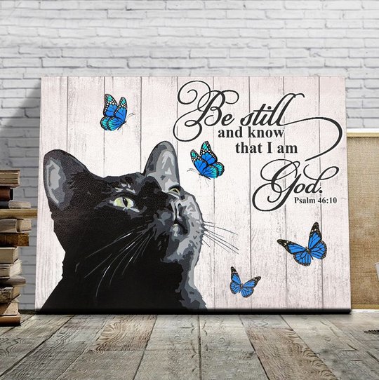 THD0124 Cat Matte Canvas