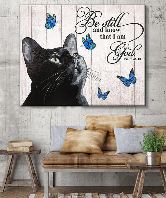 THD0124 Cat Matte Canvas