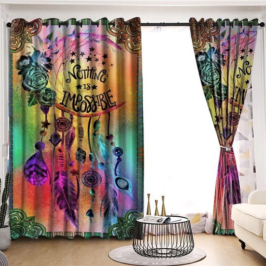 MHWHIPP104 Dreamcatcher WINDOW CURTAINS