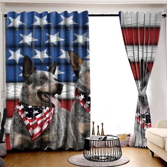 DIWD9001-Australian cattle WINDOW CURTAINS