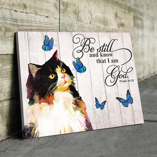 THD0125 Cat Matte Canvas
