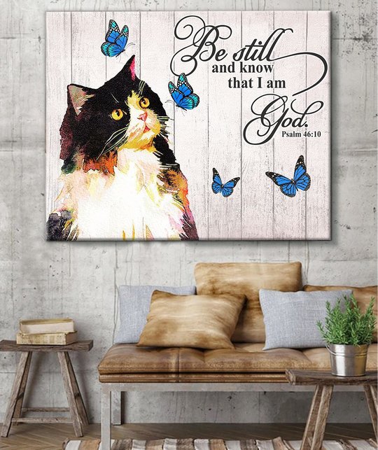 THD0125 Cat Matte Canvas