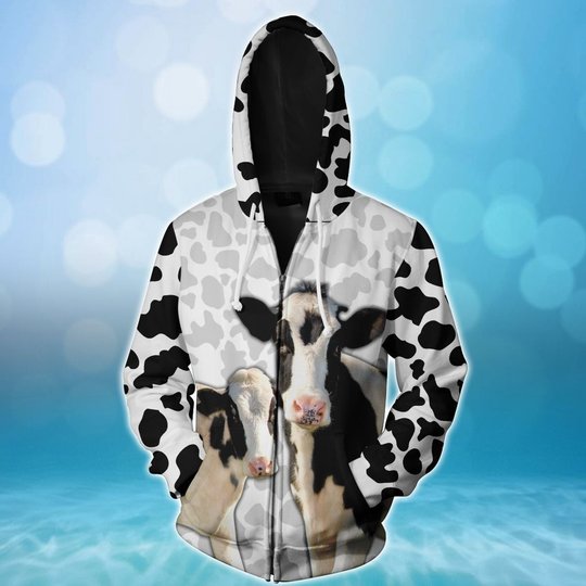 BIT0305 Dairy Cattle Patterns 3D HOODIE