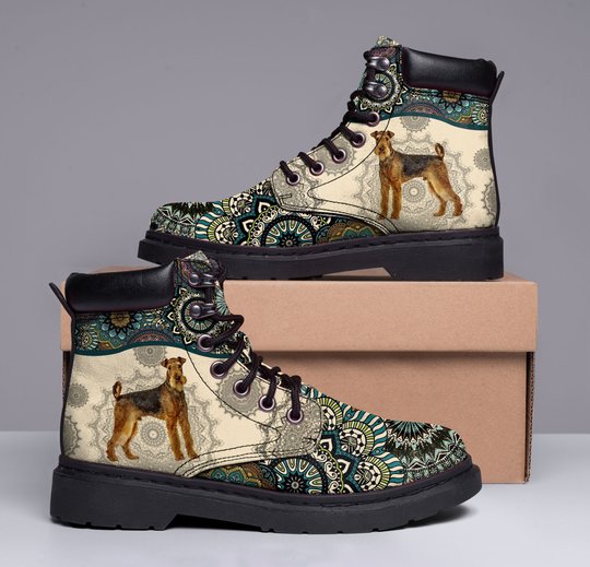 THS1032 Airedale Terrier All Season Boots 2020