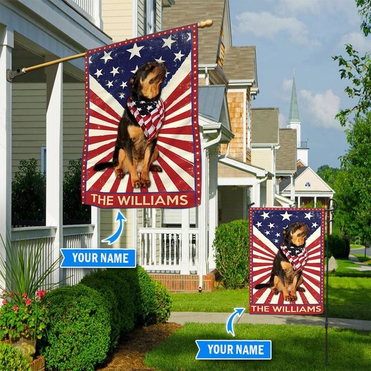 DIF3030-Rottweiler Personalized Flag