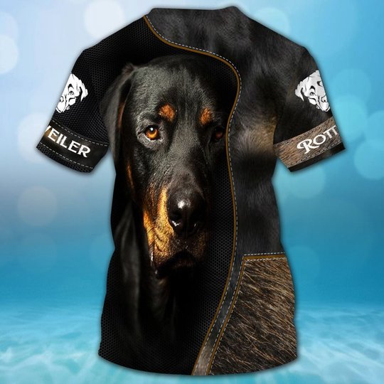CHTD2008 Rottweiler Personalized 3D HOODIE